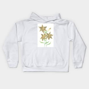 Wild Flowers - Cheetah Kids Hoodie